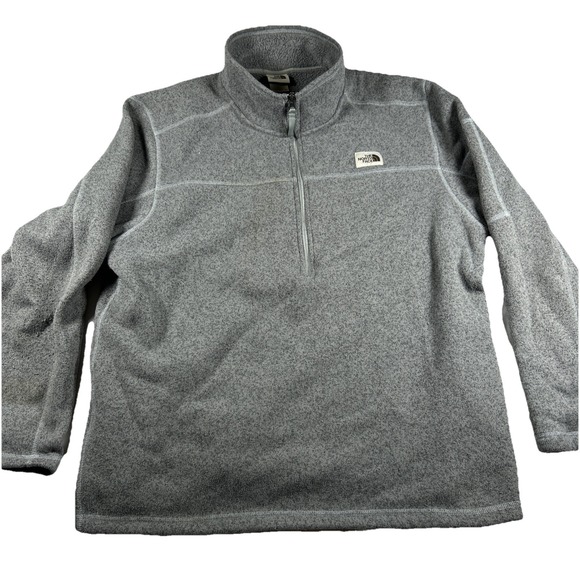 The North Face Other - The North Face Pullover Sweater Men's XXL Gray 1/2 Zip Soft Fleece Lined Outdoor